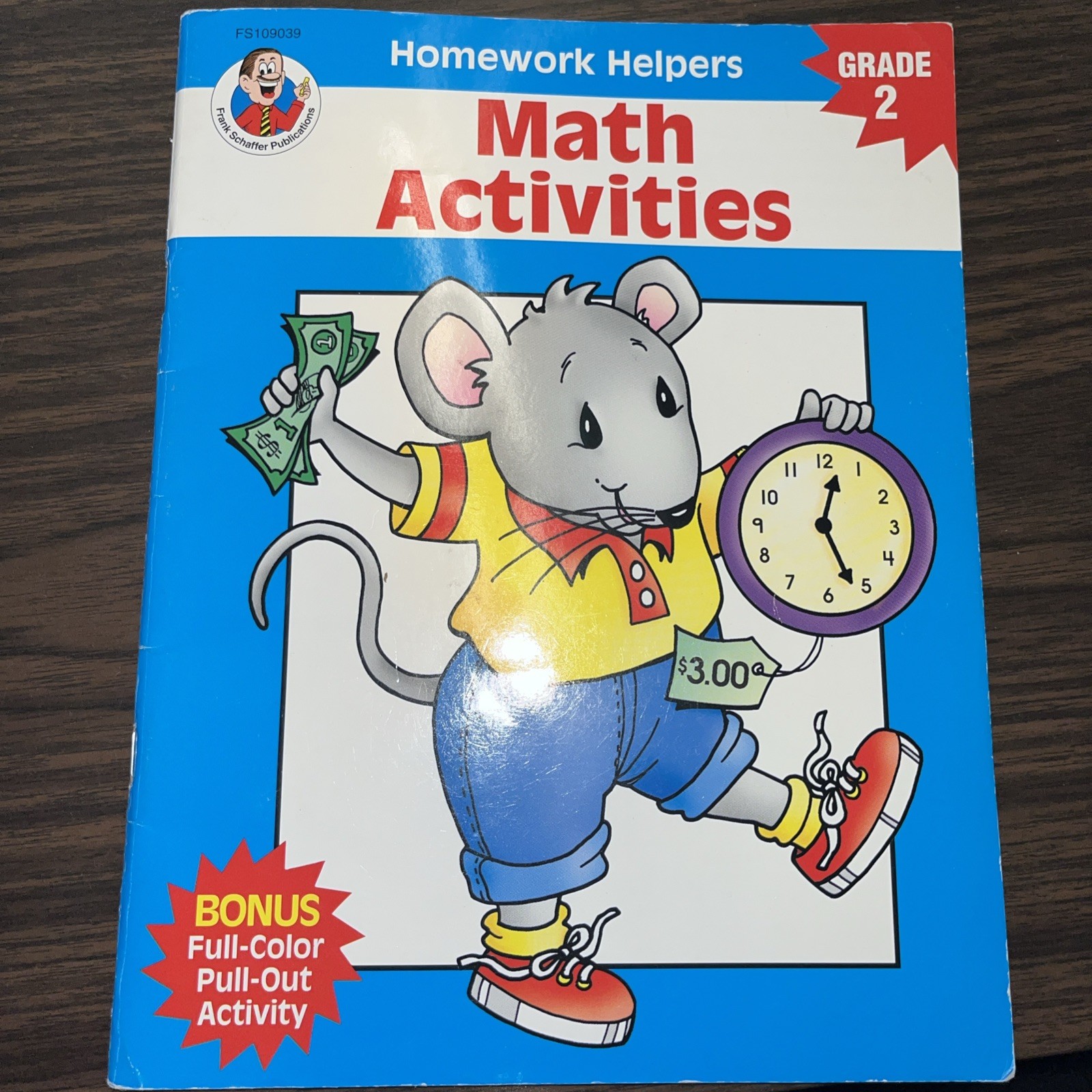 Frank Schaffer Homework Helpers: Math Activities Workbook Grade 2