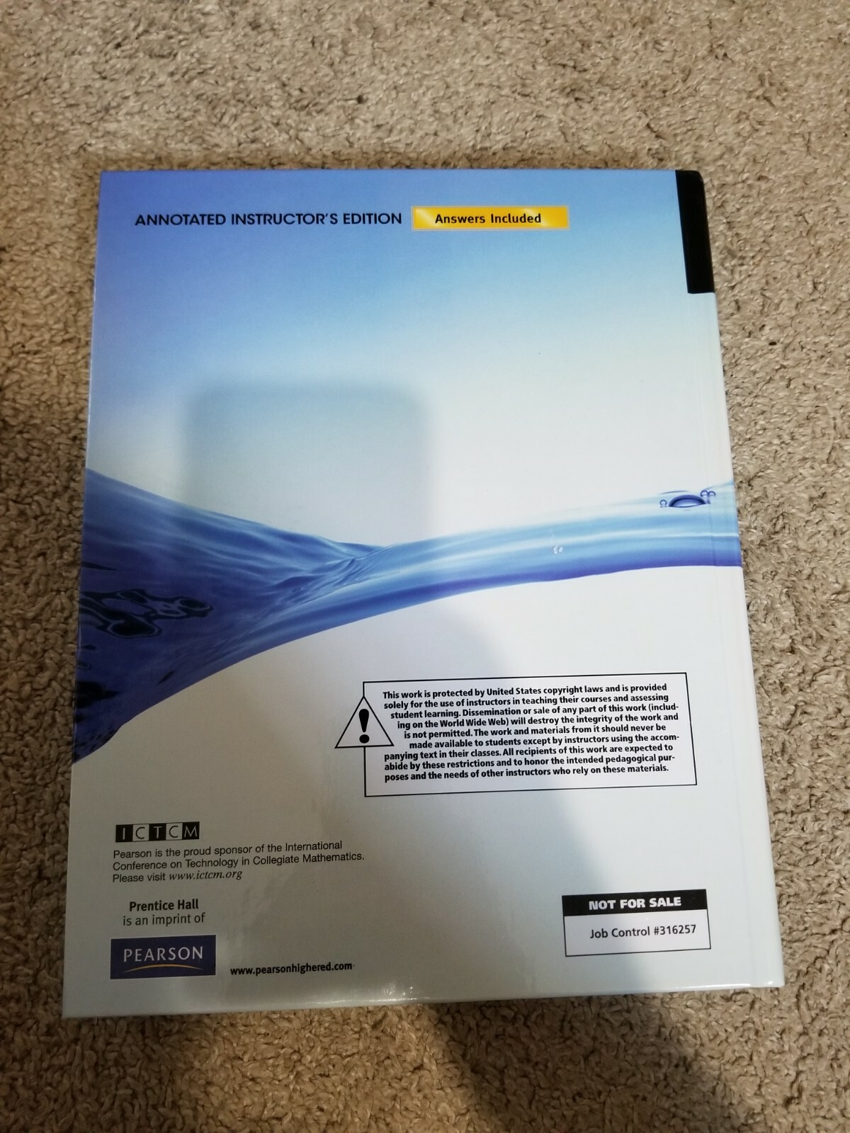 College Algebra Concepts Through Functions Annotated Instructor’s Edition