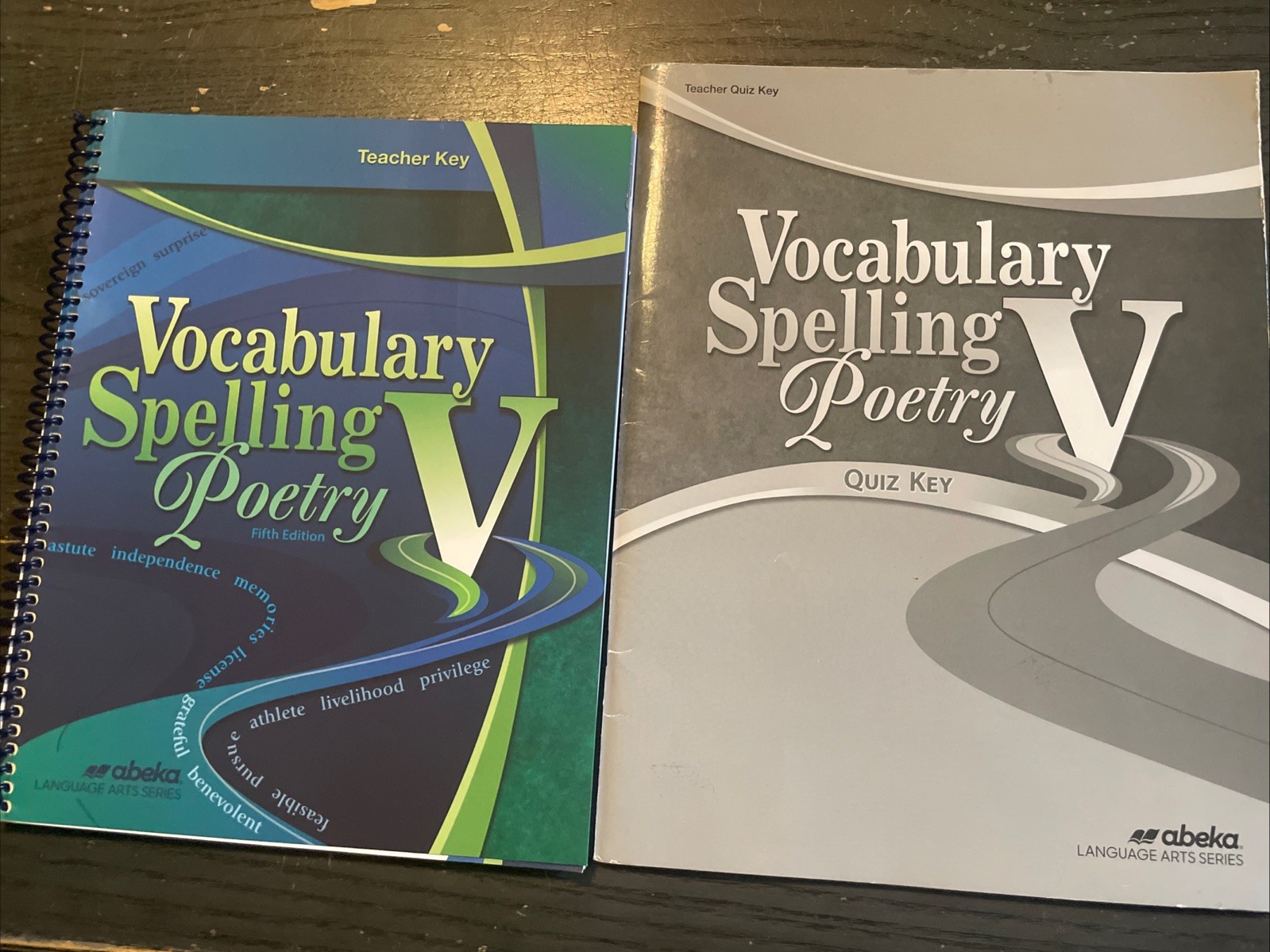 Abeka Grade 11 Vocab, Spelling And Poetry V Teacher Key And Quiz And Test Key