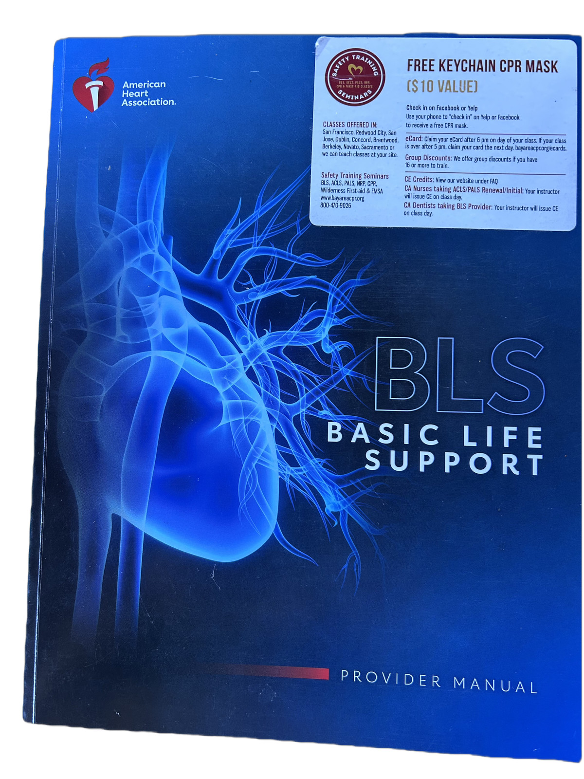 Basic Life Support Provider Manual -BLS- | American Heart Association