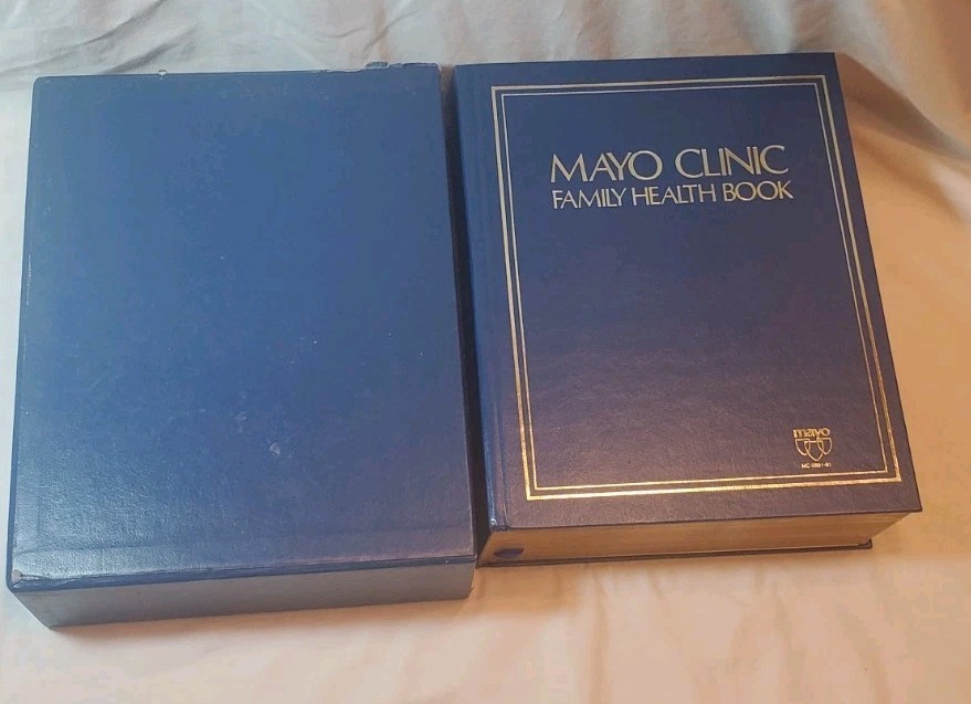MAYO CLINIC Family Health Book 2nd Edition.Morrow. 1996. Indepth health book.