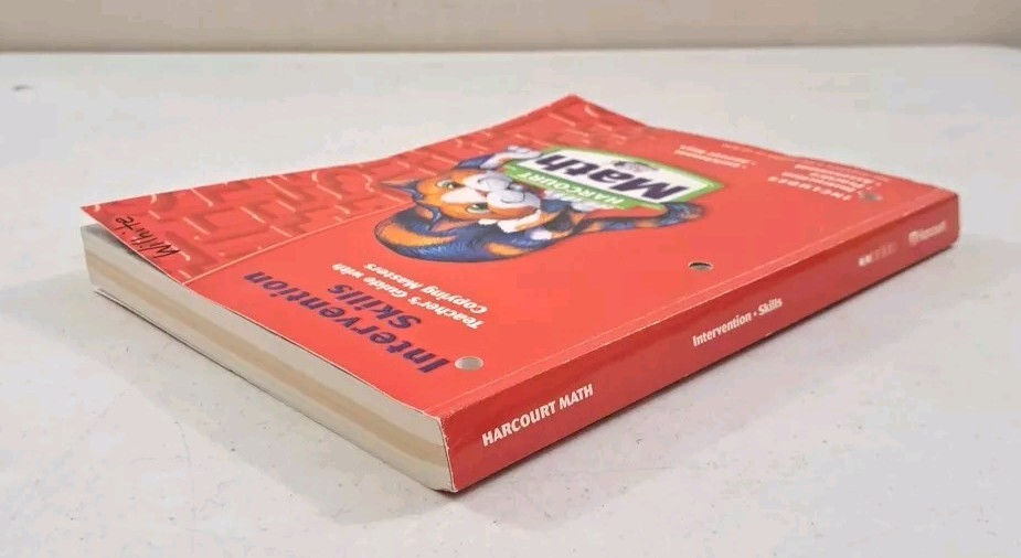 Teacher’s Guide Harcourt Math Intervention Skills-Copying Masters-Practice Instr