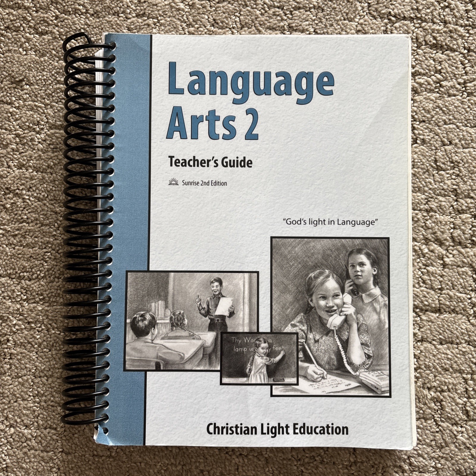 CLE Language Arts 2 Teachers Guide Grade 2 Sunrise 2nd Edition