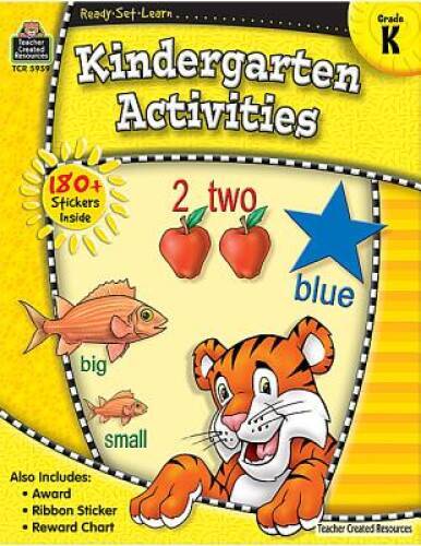 Ready-Set-Learn: Kindergarten Activities – Paperback – GOOD