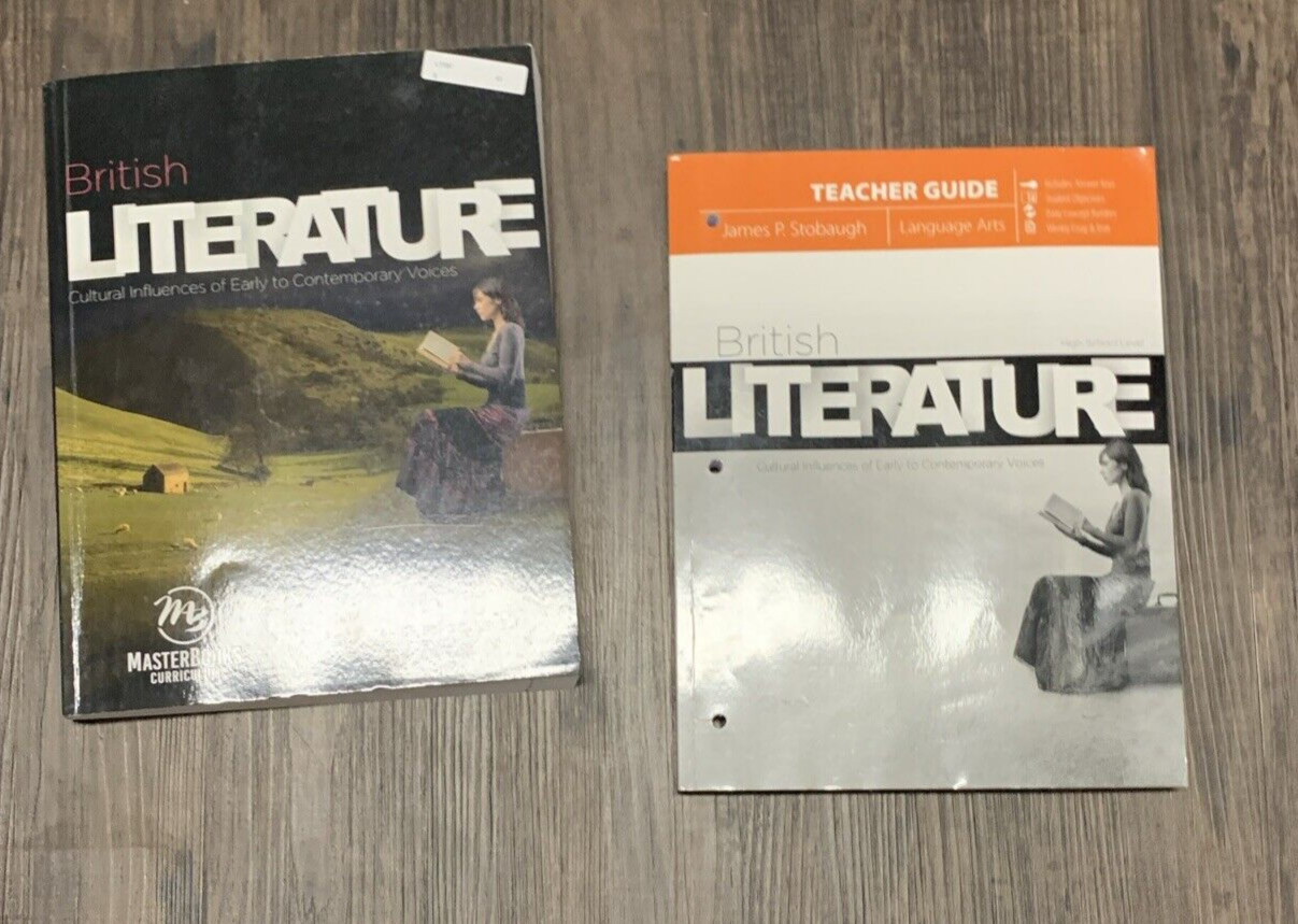 MasterBooks British Literature Teacher Guide & Student Text, Master Books