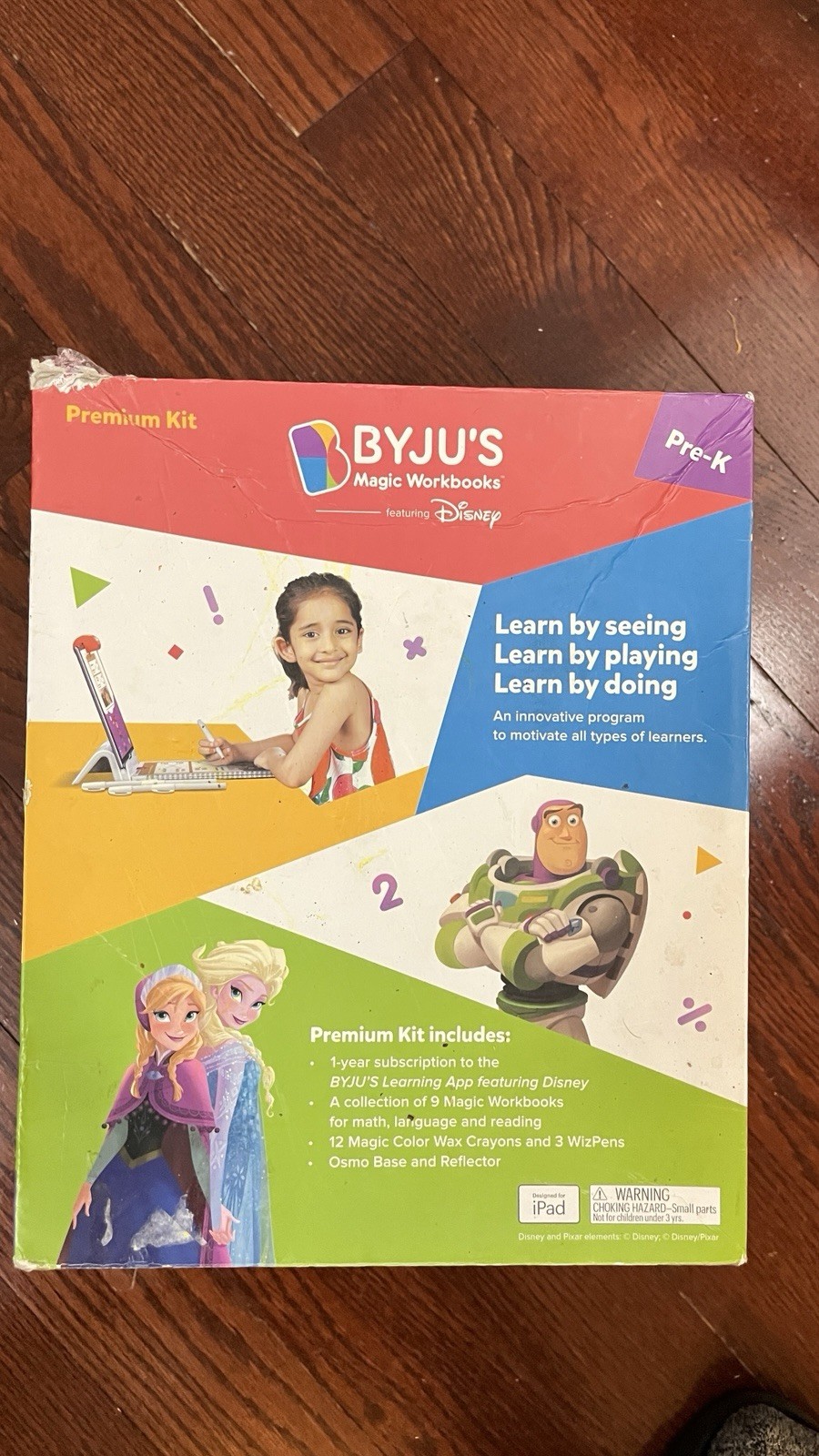 Byju’s Magic Workbooks Pre-K Disney Osmo Premium Kit UNUSED