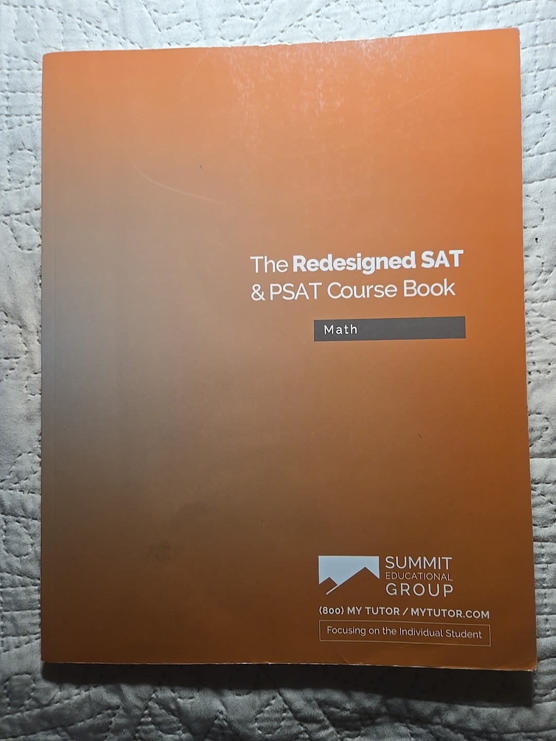 Redesigned SAT and PSAT Course Book – Math by s (2015, Trade Paperback)