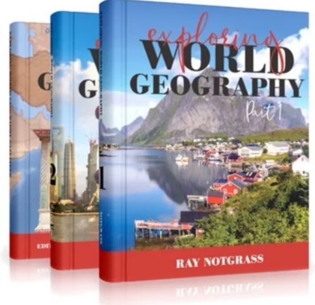 Notgrass Exploring World Geography Curriculum Package – High School – NEW 2021