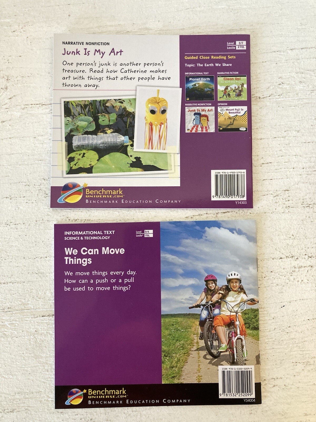 9 Leveled Texts – Text Evidence Questions + Teacher’s Guide From Grade K Unit 5