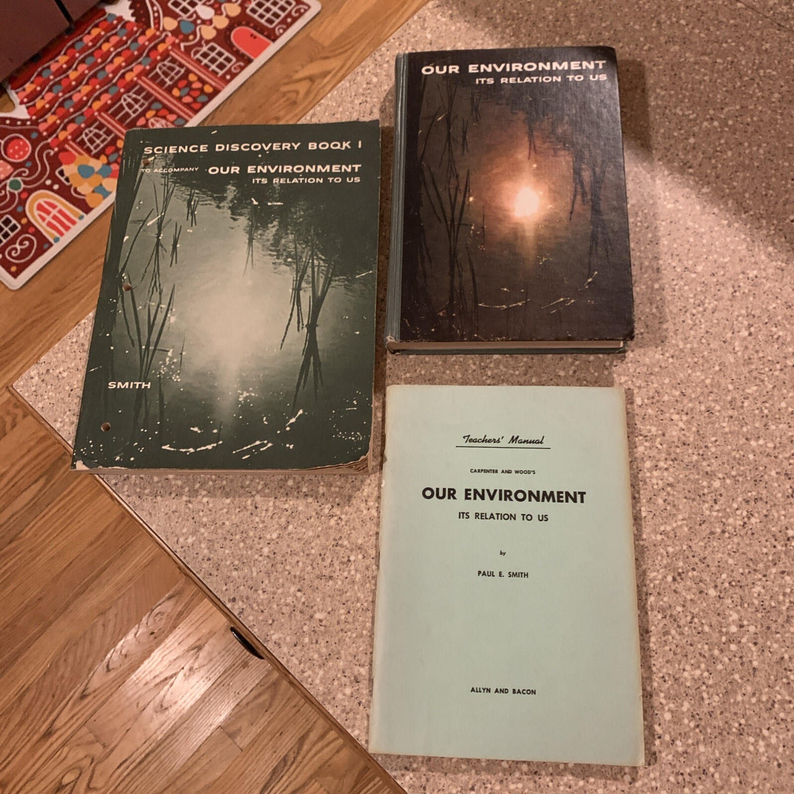 Vintage – Allyn Bacon – Our Environment – Student Text, Teacher Manual, WB 1964