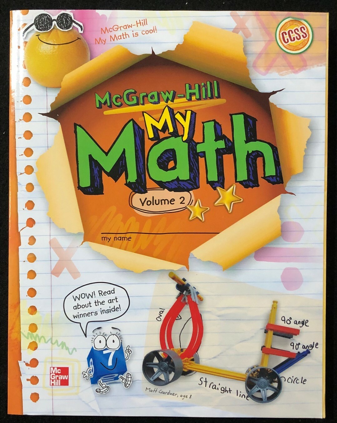 3rd – MY MATH – Student Edition Workbook (Vol. 2) (2013, McGraw-Hill)