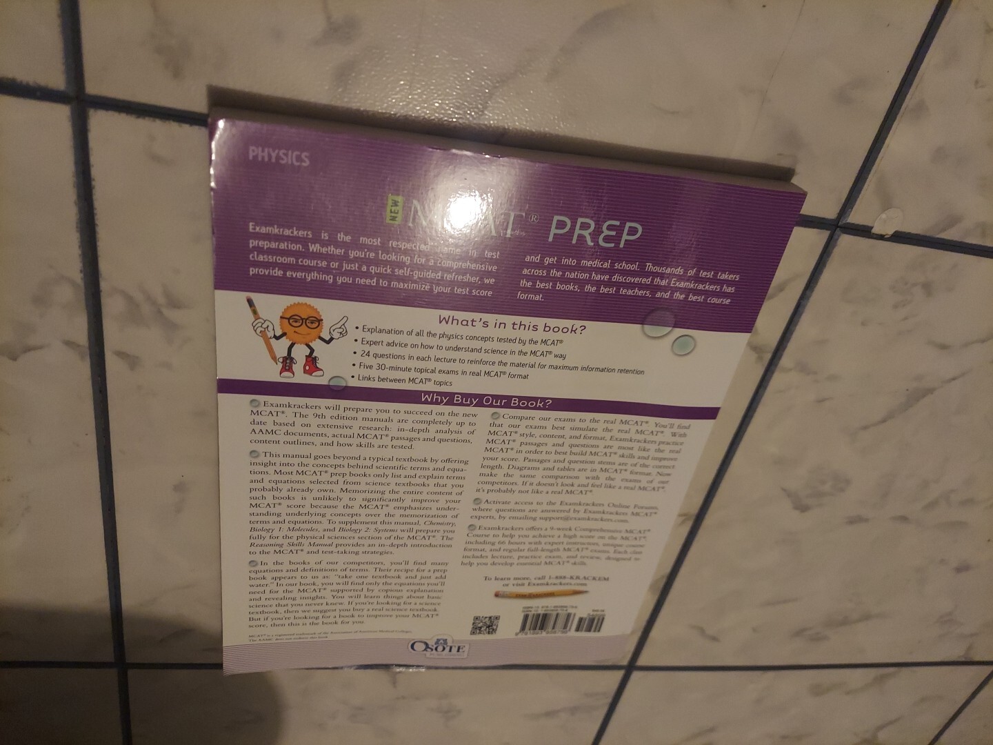 9TH EDITION EXAMKRACKERS MCAT PHYSICS By Jonathan Orsay