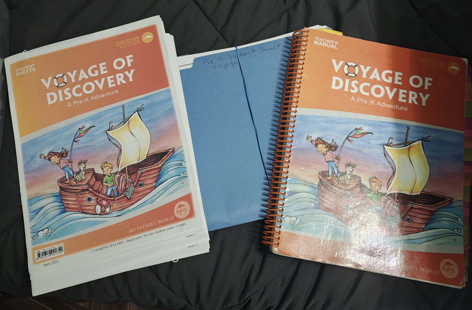 My Fathers’s World Homeschool PreK And K and First plus many extras!
