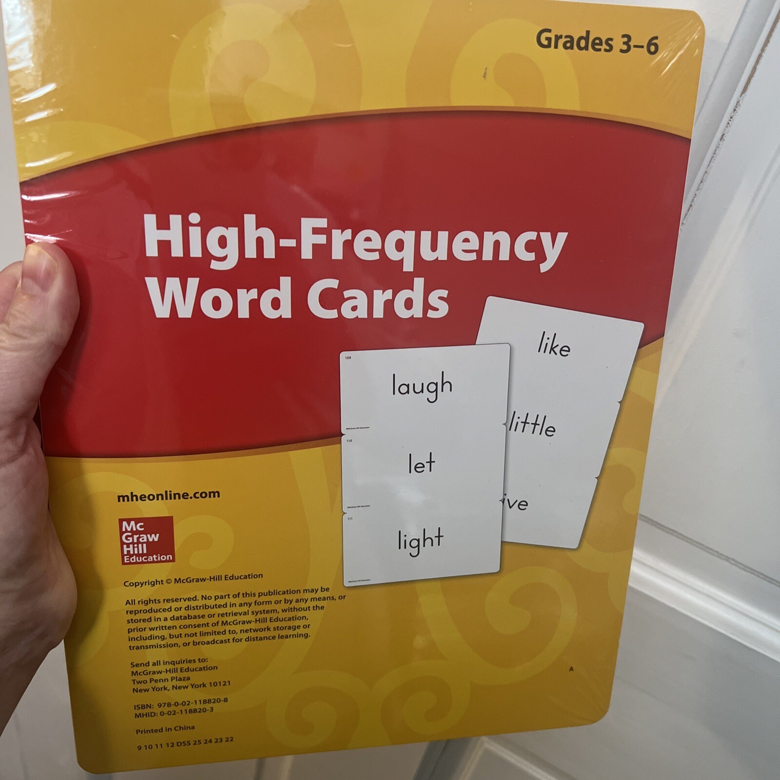 Reading Wonders, Grades 3-6, High Frequency Word Cards McGraw Hill Homeschool