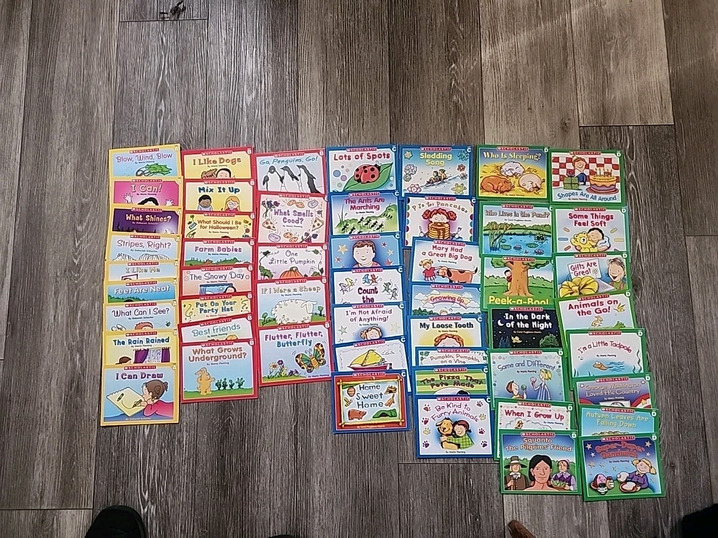 Scholastic Little Leveled Readers Learn to Read Preschool Kindergarten Lot 52 #2