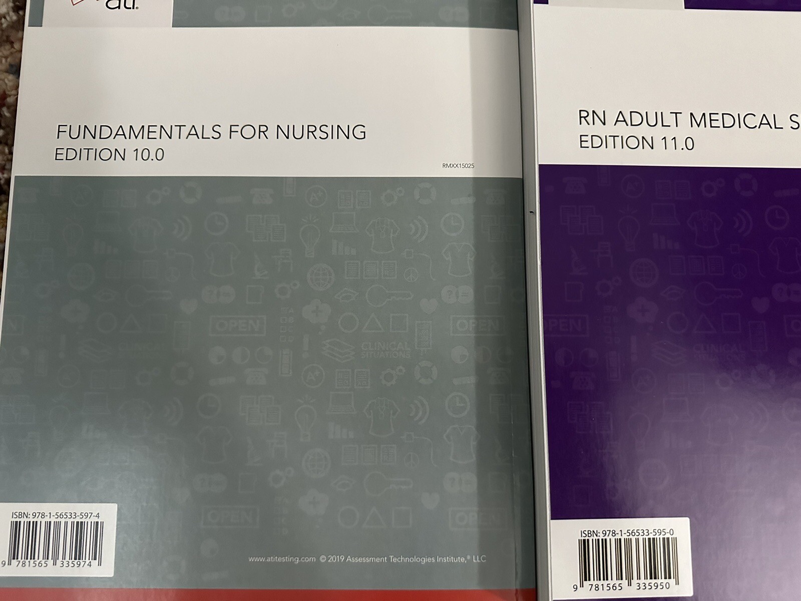 ATI nursing books set