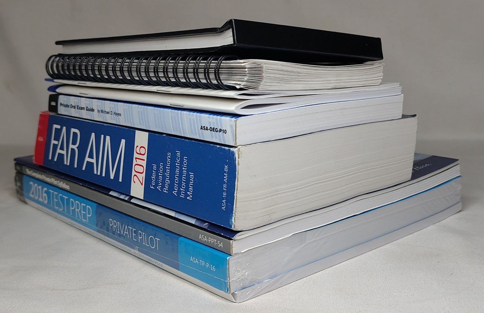 Pilot Training NEW Assorted Manuals Study Guides Syllabus Pilot Log & More 2016