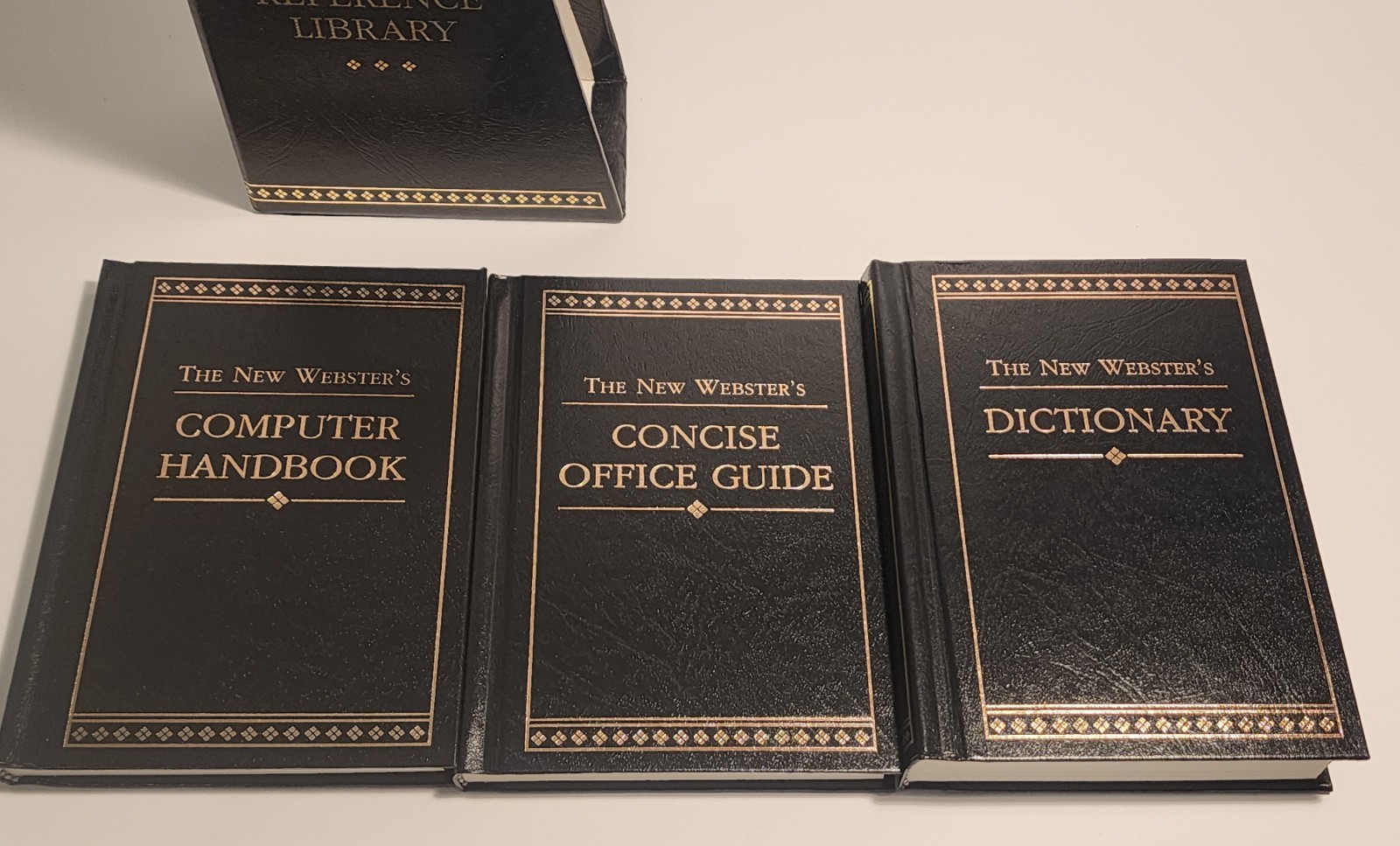 The New Webster’s Desk Reference Library 3 Volume Boxed Set – Dictionary 1993