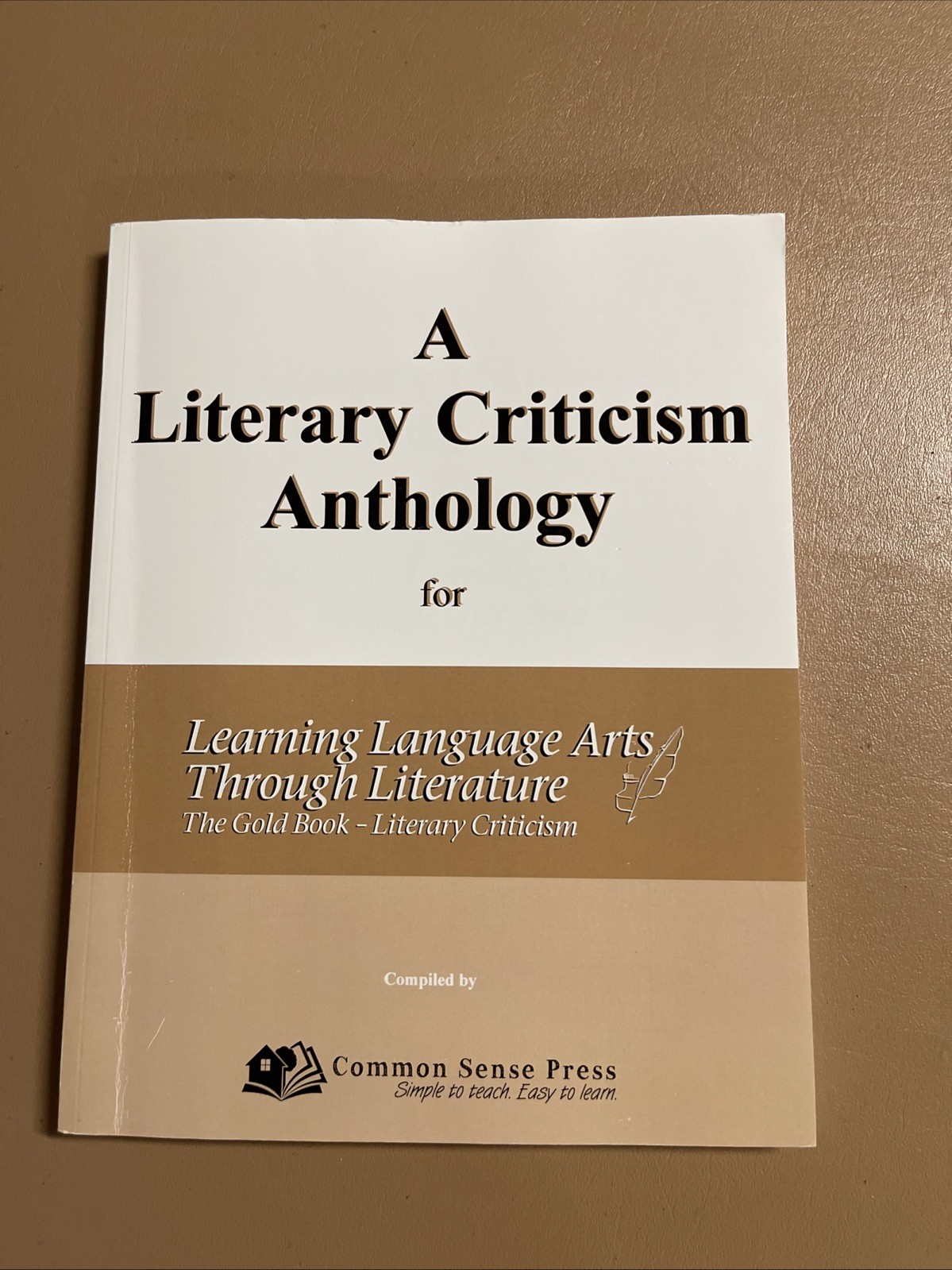 A World Literature Anthology The Gold Book Common Sense Press