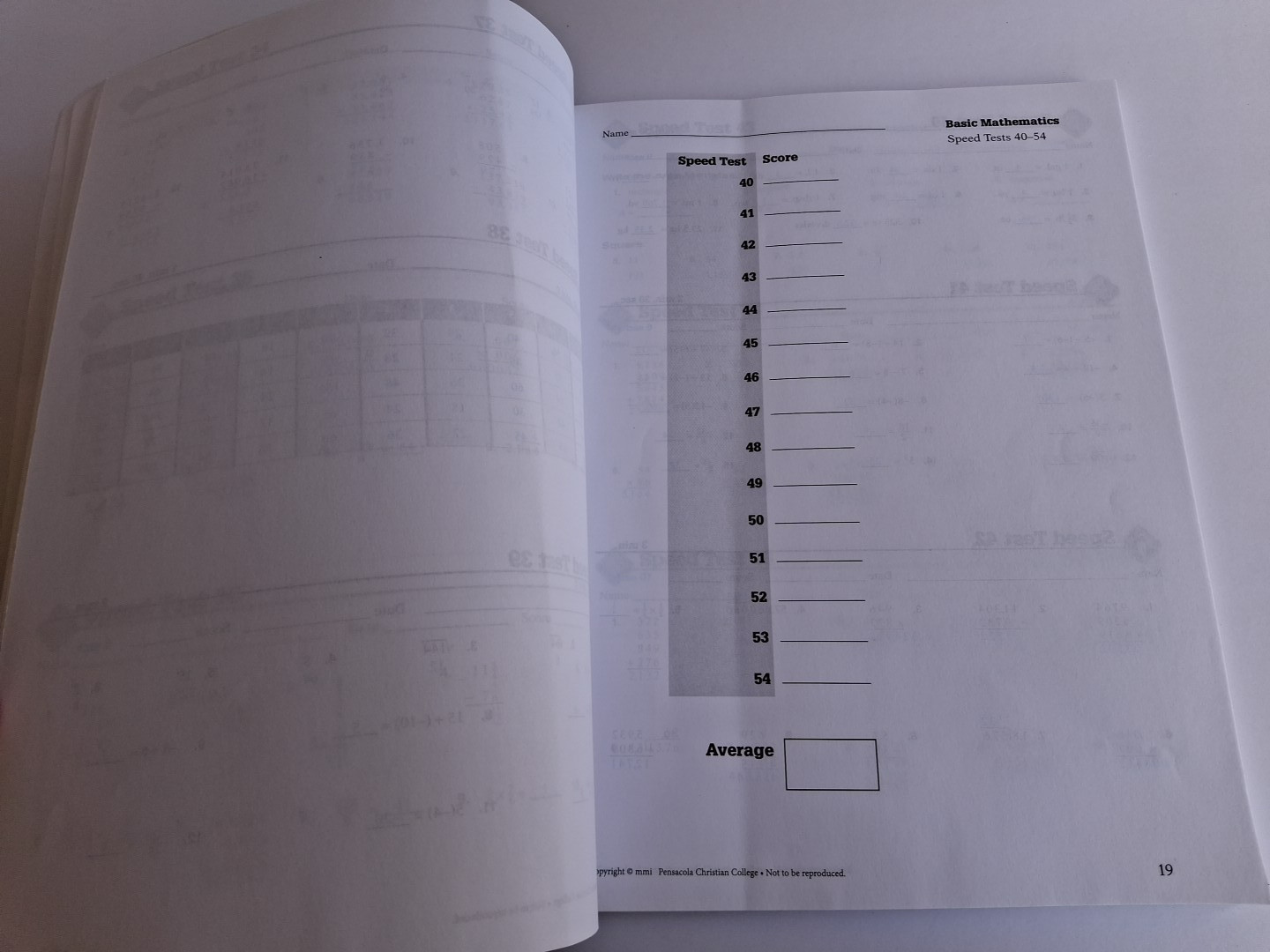 A Beka Basic Mathematics in Christian Perspective 4th E. Teacher & Solution Keys