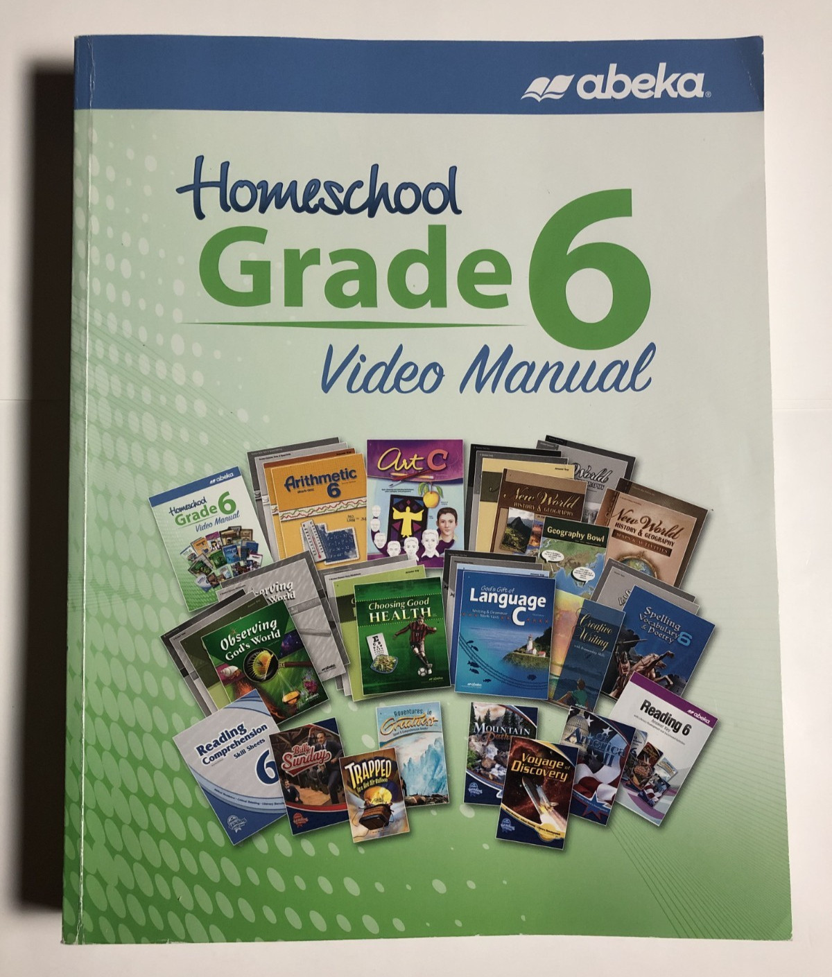 ABeka 6th Grade 6 Video Manual Daily Lesson Guide All Subjects Current
