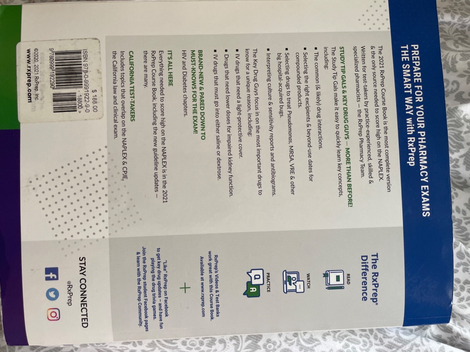 2021 rx prep book
