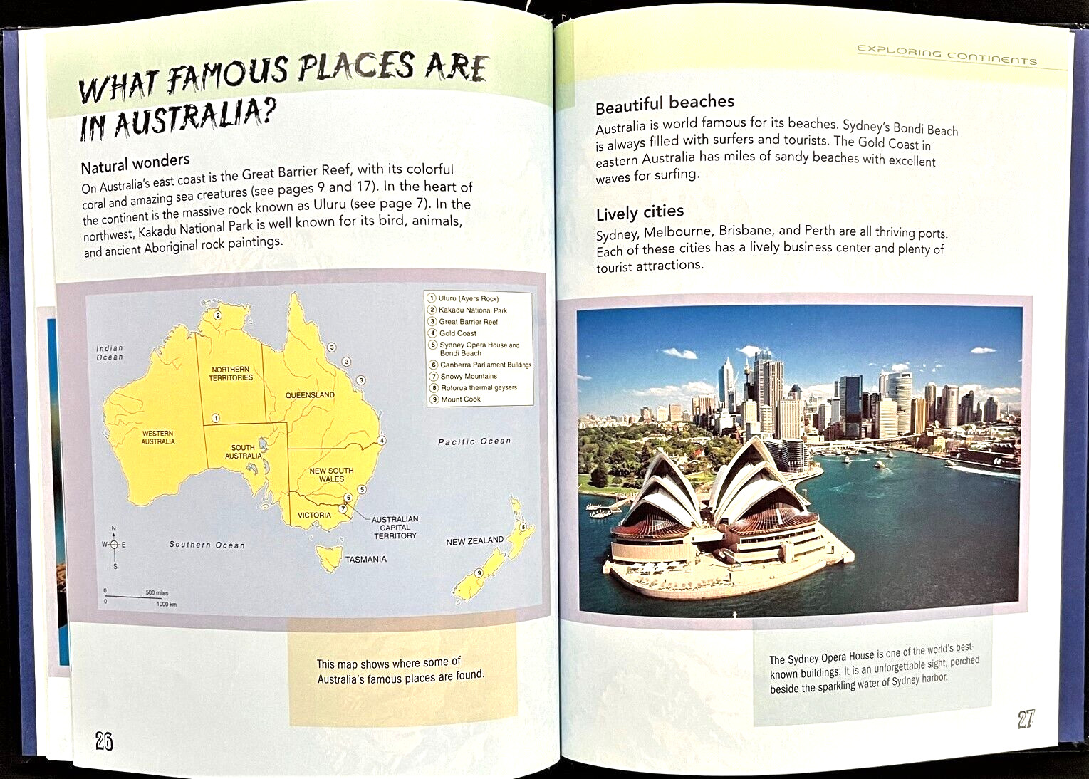 3rd & Up – EXPLORING CONTINENTS – 4 books – Africa, Antarctica, Asia, Australia