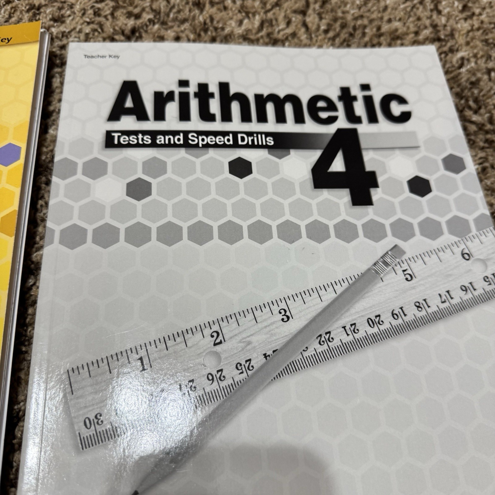 ABeka 4th Grade Arithmetic Work Text Tests Speed Drill Teacher Key
