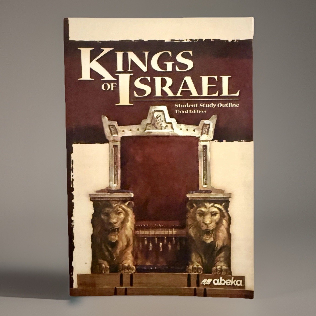 **LIKE NEW** Abeka Kings of Israel STUDENT STUDY OUTLINE