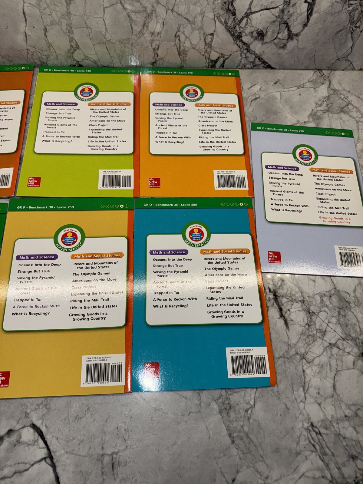 4th – REAL-WORLD PROBLEM SOLVING McGraw Hill Math/Science/Social Studies School