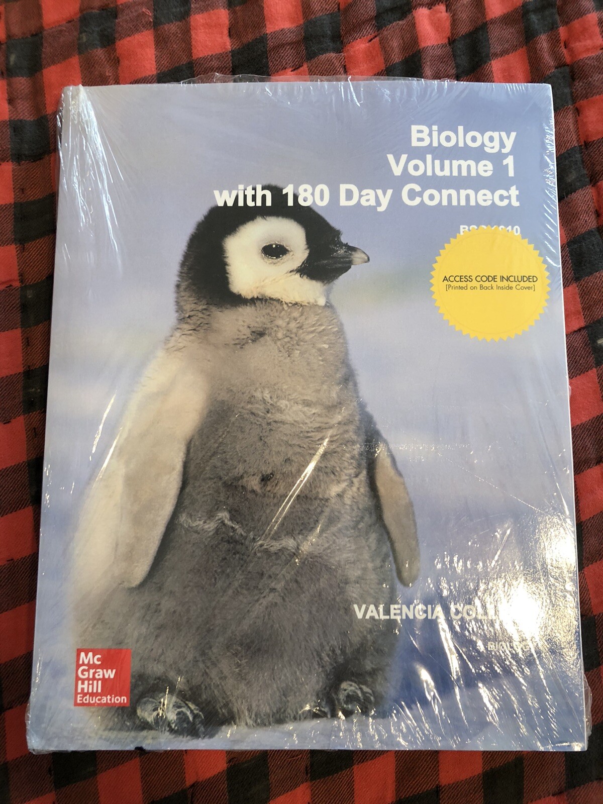 Biology Volume 1 180 Day connect Valencia College Paperback Textbook McGraw Hill