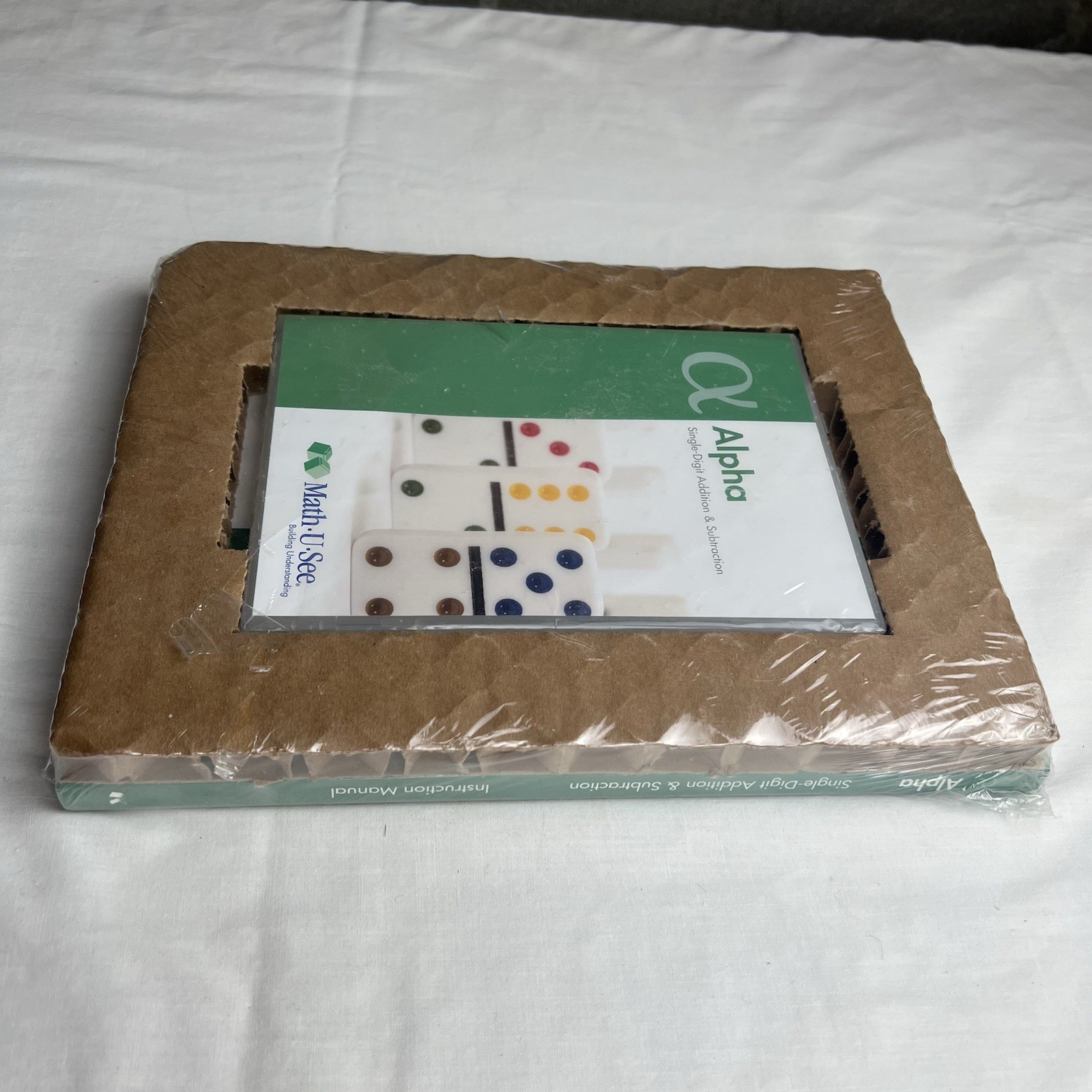 Math-U-See Alpha (2010): Instruction Manual (Hardcover) and DVD, New Sealed 2pk