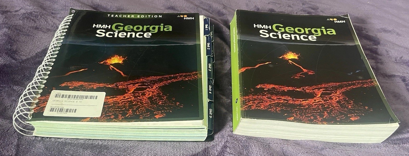 HMH Georgia Science Grade 8 Set – Teacher Edition & Student Edition Bundle