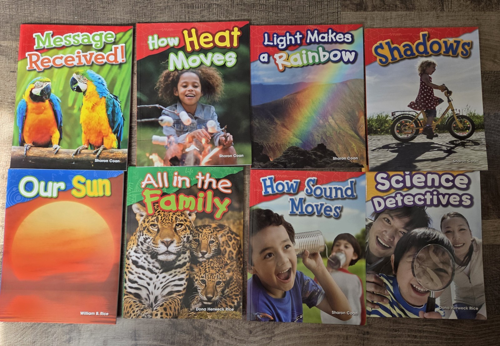Teacher Created Materials Science Books Lot Of 8 Grades K-3