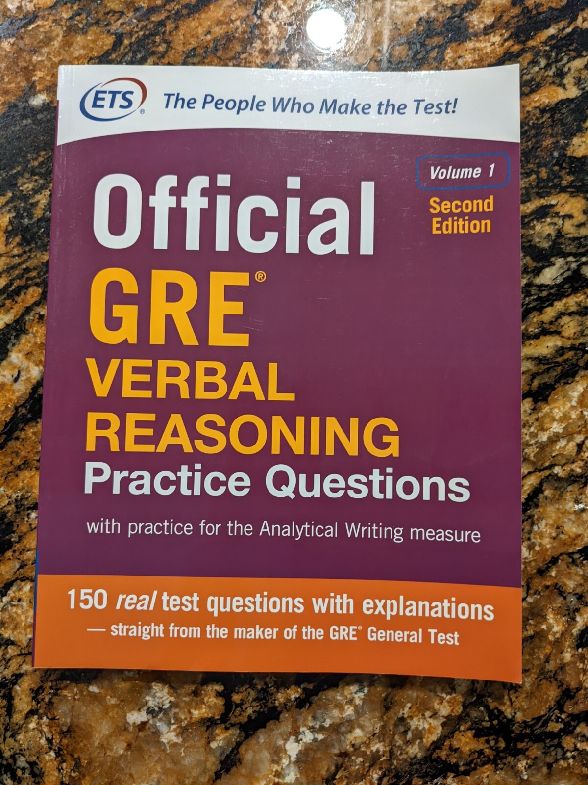 ETS GRE General Test GRE Quantitative & GRE Verbal Reasoning Practice Question