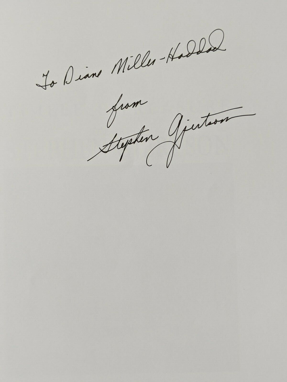 Inscribed/Signed «Timeless Treasure The Art of Stephen Gjertson» (Boston School)