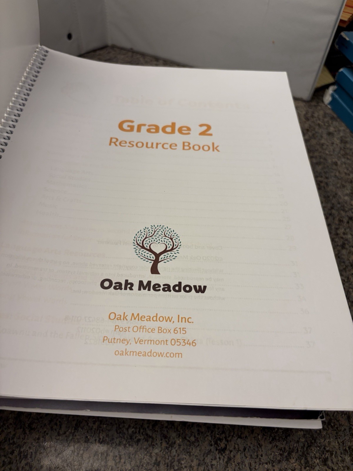 Oak Meadow 2nd Grade + K-3 Essentials, 2020 Edition (set of 13)