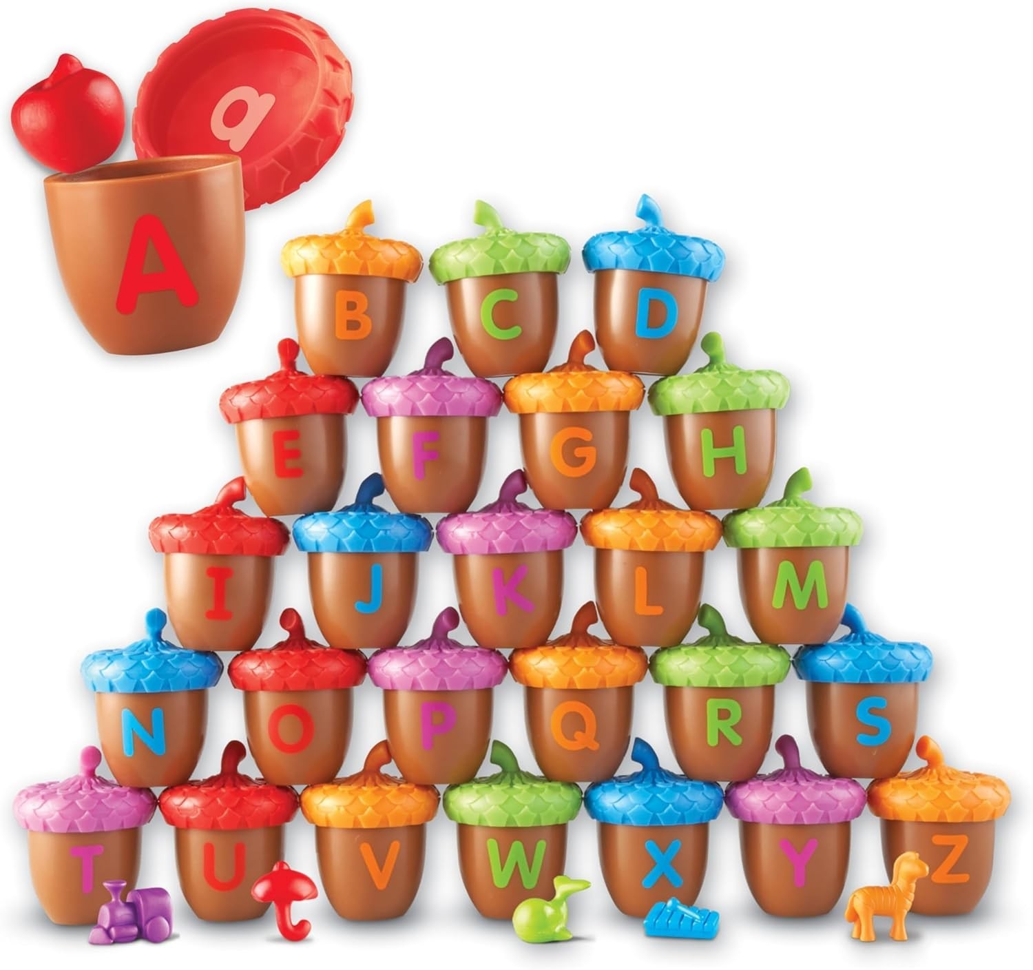 Alphabet Acorns Activity Set – Early Literacy Learning Game