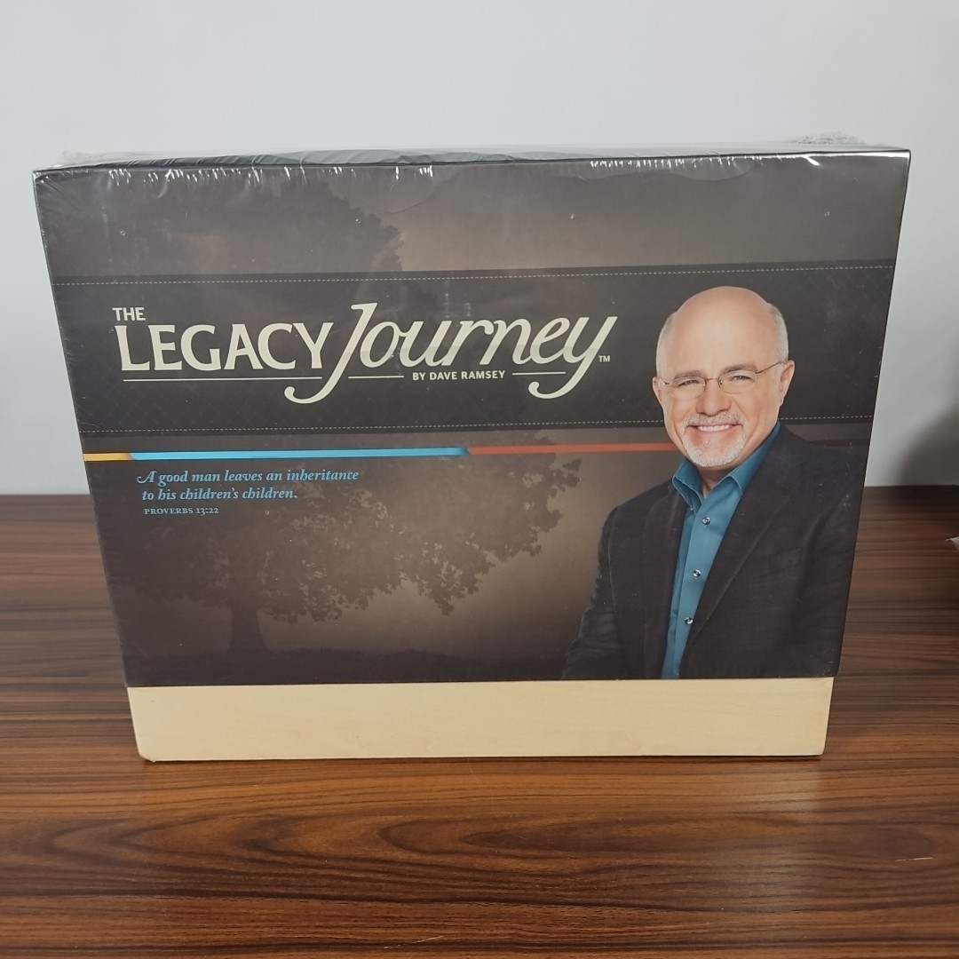 The Legacy Journey DVD Home Study Kit Dave Ramsey Invest Giving Estate Wills NEW