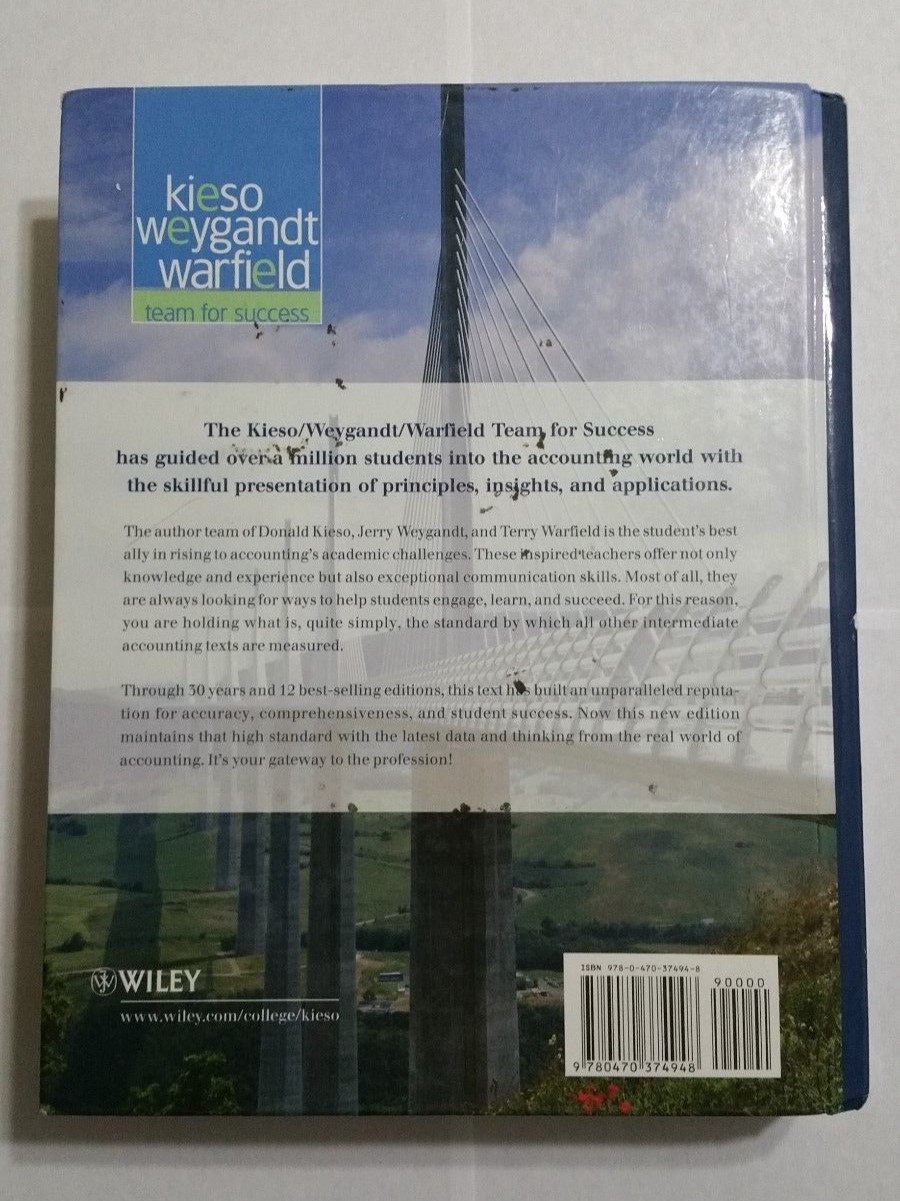 Intermediate Accounting 13th Edition, Volume 1 by Terry D. Warfield, Donald…