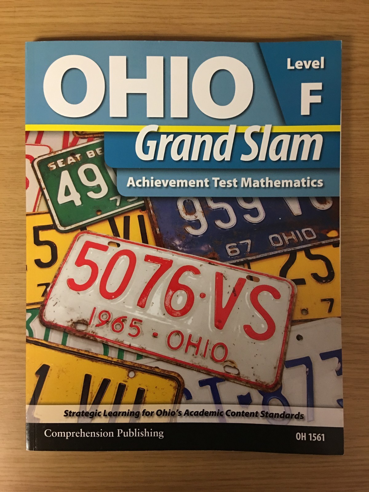 Ohio Grand Slam Level F – Achievement Test Mathematics Workbook – New