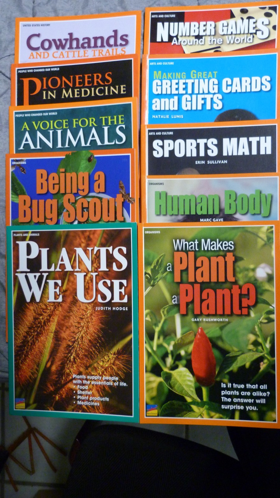(Ten) 10 Benchmark Education: NAVIGATOR SERIES Books Homeschooling #6
