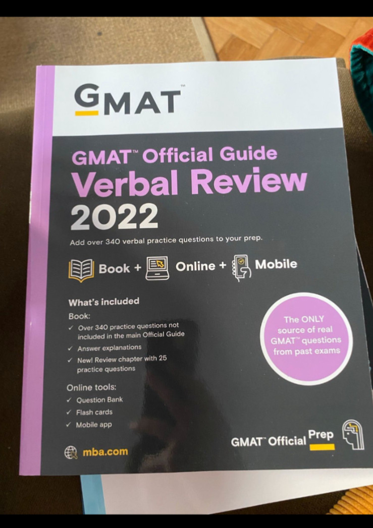 GMAT Official Guide 2022