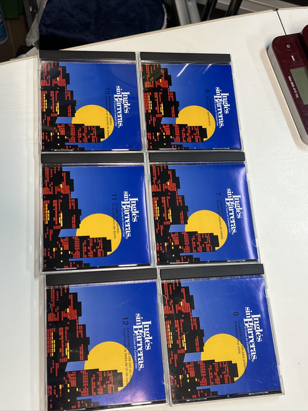 Ingles sin Barreras # 6,7, 8,10,11, 12.CDs Audio ONLY .