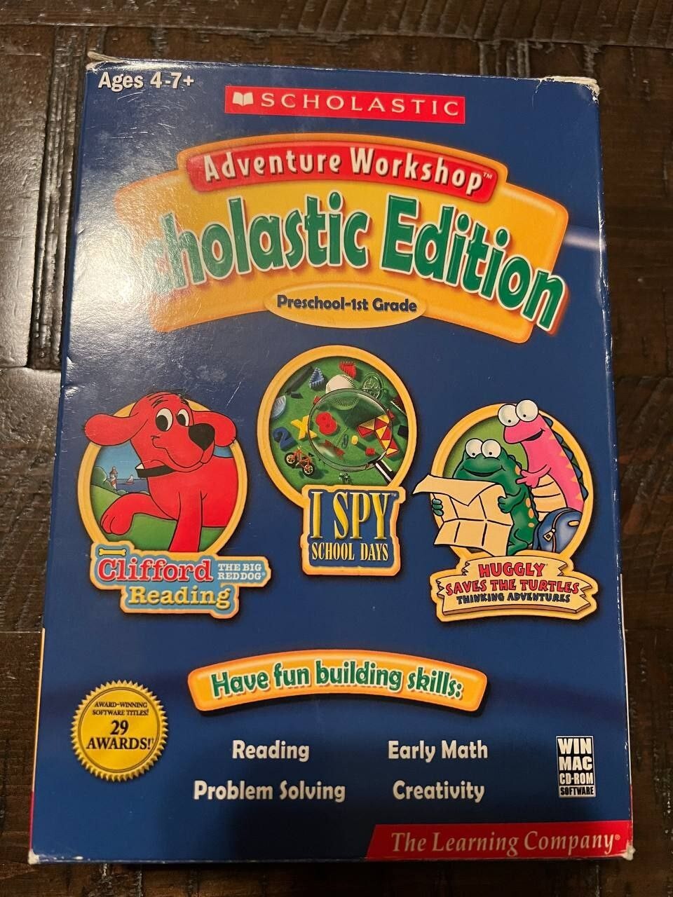 Scholastic Edition Adventure Workshop CD ROM Children’s Learning – Windows/Mac