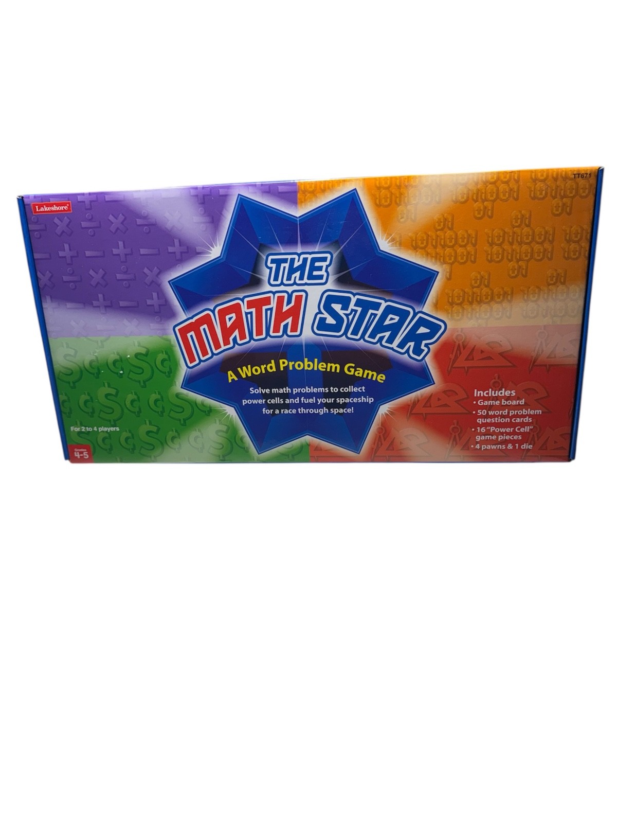 The Math Star A Word Problem GameFor 2 to 4 Players Grades 4-5