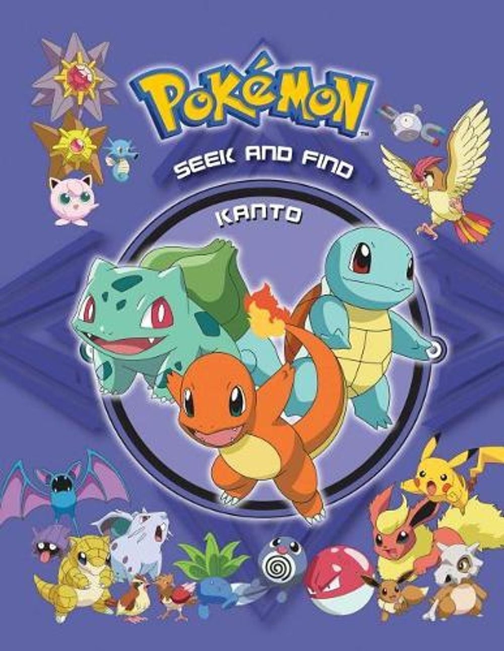 Pokmon Seek and Find: Kanto by Shogakukan (English) Hardcover Book