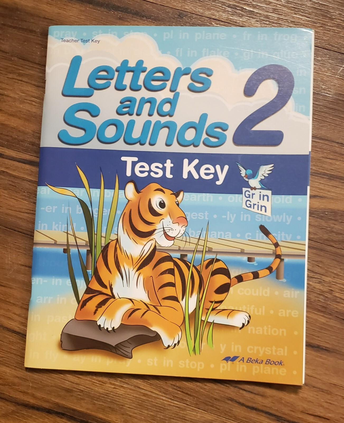 A Beka Abeka Letters and Sounds Teacher Test key 2nd Grade 2