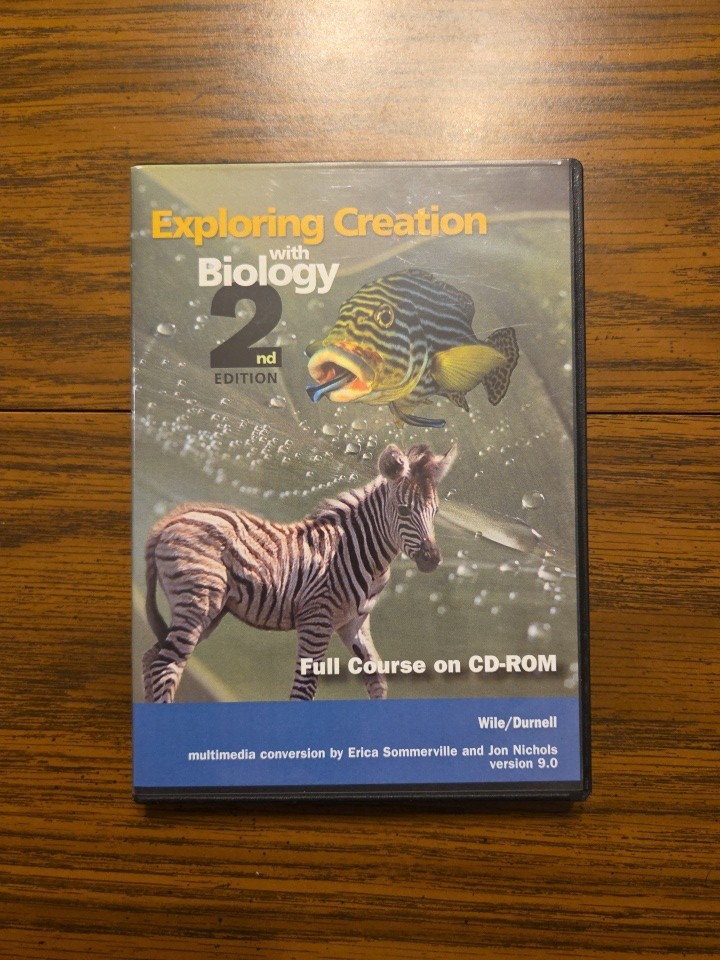 Education, Exploring Creation with Biology Full Course, CD-ROM, Wile/Durnell