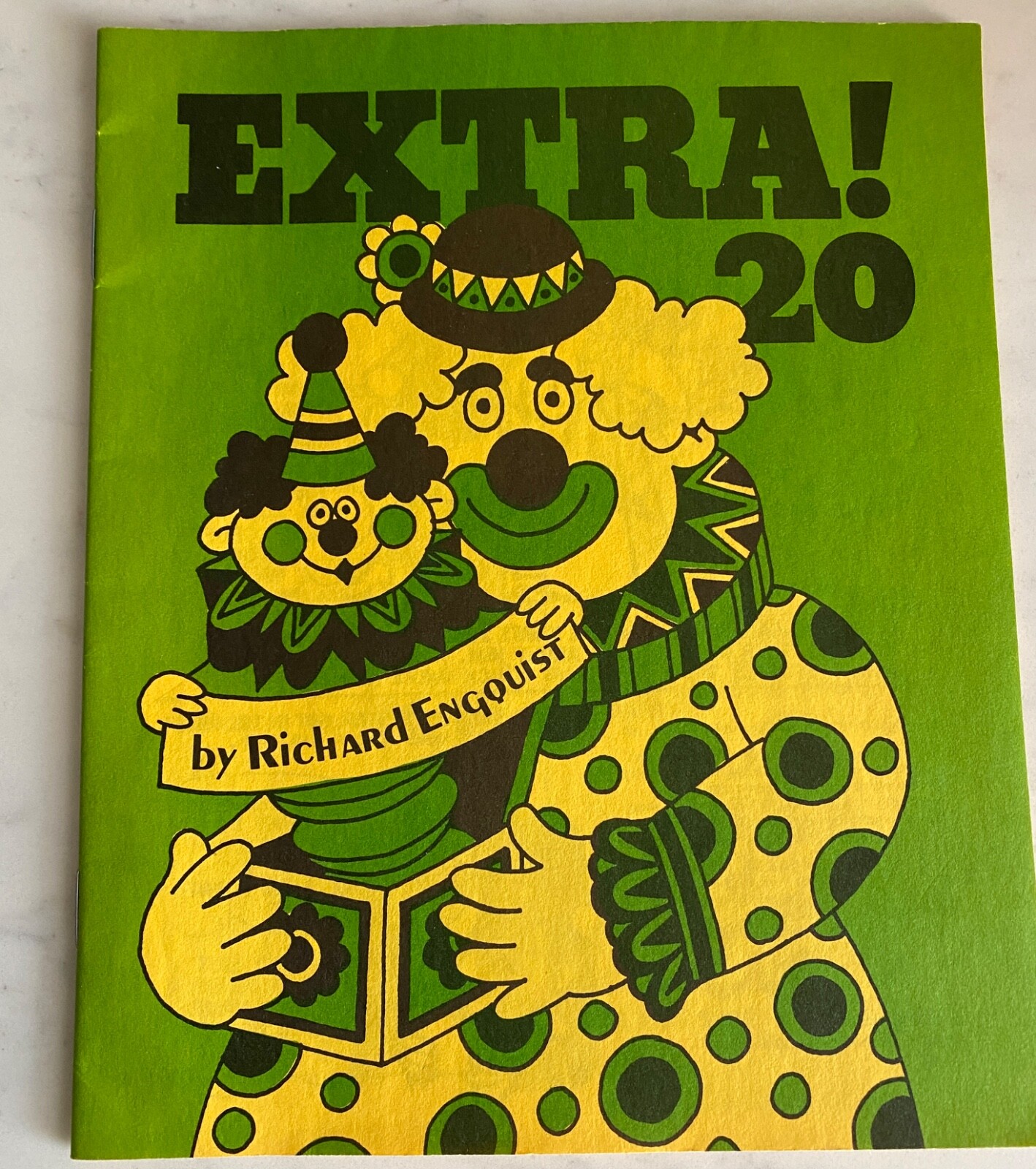1975 Unused EXTRA! 20 Level 20 Series R Macmillan Reading Program workbook USA